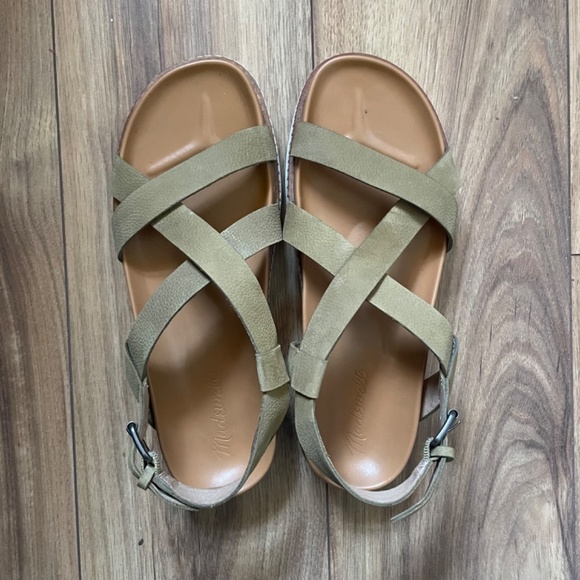 Madewell Aubrey Sandal in Nubuck Leather - Picture 8 of 9